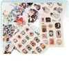 Adesivos de Diário Cartoon DIY Culturais e Criativos, Etiquetas Autoadesivas à Prova d'Água de Formato Especial, Sem Quantidade Mínima de Pedido, Envio em 48 Horas