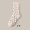 Calcetines de Felpa para Otoño e Invierno para Mujer, Calcetines Suaves y que no sueltan pelusa de media pantorrilla, Calcetines Gruesos Calientes para el Hogar y Dormir, Calcetines para Puerperio