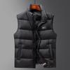 Chaleco de plumón moderno, simple y versátil para hombre, Nuevo chaleco cálido para exteriores de otoño e invierno 90 Plumón de pato blanco Chaleco exterior
