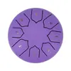 Tambor Etéreo Transfronterizo 4.5 pulgadas / 6 pulgadas Instrumento de Percusión Tambor de Lengua de Acero para Niños Principiantes