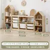 Armário de Armazenamento para Bebê Tipo Gaveta Armário de Brinquedos para Jardim de Infância Madeira Maciça Roupas Infantis Suprimentos Armário de Armazenamento de Brinquedos Infantis