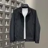 Estilo Coreano Guapo Estilo Ropa de Trabajo Color Sólido Gama Alta Versátil Primavera y Otoño Nueva Llegada Cuello Alto Moda Resistente al Viento Cremallera Chaqueta Cardigan