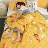 Aire acondicionado de verano colcha de verano algodón lavado individual dormitorio de verano doble estilo primavera y otoño colcha fina pura