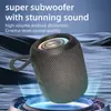 Caixa de som Bluetooth de mesa AEC transfronteiriça, subwoofer à prova d'água para exterior, alto-falante portátil, novo som sem fio de alta qualidade com volume ajustável