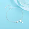 Venta al por mayor del fabricante Nueva Moda Fresca de Tendencia Joyería de Celebridad de Internet para Mujeres, Pulsera de Doble Capa con Efecto Arena Planeta Soñador Chapada en Plata