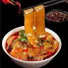 Polvo Grueso Fideos de Sichuan Olla Caliente Fideos de Camote Catering Comercial Fideos Anchos Artículos Secos Auténticos Fideos Puros de Camote Empaquetados Caja Completa Mayoreo