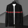 Cárdigan de punto de marca de moda otoñal abrigo holgado para hombre suéter de ropa exterior de moda ins top versátil para hombre de primavera y otoño