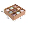 Bolsa de regalo electrochapada pintada especialmente transfronteriza Caja de juego de luces de Navidad para colgar en Navidad Caja de juego explosiva Decoraciones colgantes de Navidad