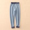 Calça Térmica Infantil Tencel Algodão Aquecido Leggings Calça Térmica Masculina Camada Base Outono e Inverno Essencial para Uniforme Escolar de Estudante