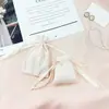 Nueva Bolsa de Empaque de Regalo de Caramelo de Chocolate de Almacenamiento de Satén Ecológica Reciclada de Estilo Simple