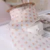 Cinta Estampada de Hilo de Seda Nieve Flores Pequeñas Cinta Floral DIY Flor Regalo Empaque de Pastel Lazo Accesorios para el Cabello Accesorios para Bolsas