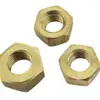Tuerca Hexagonal de Latón Tuerca de Latón M4 ~ M8 Espesor de Tuerca de Latón Tuerca Hexagonal de Cobre Suministro