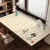 Nuevo tapete de escritorio estilo chino, mantel de caligrafía china, impermeable y a prueba de aceite, protector de escritorio especial para que los estudiantes estudien y escriban