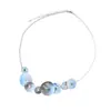 Collar con Colgante de Concha Redonda y Cristal Rosa Estilo Vacaciones en la Playa Cadena Versátil para la Clavícula Lujo Ligero Collar de Gama Alta para Mujeres Venta al por Mayor