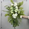Accesorios de Boda Flores de Simulación Arreglo de Compromiso Decoración Flores Colgantes Escena de Boda Flores Falsas Arco Fondo de Pared de Flores Punto de Flores Flores de Esquina