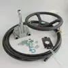 Yate Lancha Motor Fuera de Borda Mecanismo de Dirección Mecánica Lancha de Dos Dientes/Tres Dientes Dirección Mecánica
