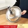 Suporte universal para tampa de panela, alça anti-queimadura, baquelite, alça longa para tampa de panela, silicone que muda de cor, atacado de fábrica