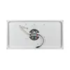 Iluminación LED de techo integrada con ventilación, ventilador extractor silencioso dos en uno, panel de luz dedicado para ventilación de cocina y baño