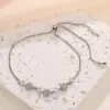 Pulseira de Diamante Zircônia Brilhante de Luxo Leve para Transmissão ao Vivo Transfronteiriça Pulseira Versátil Exquisita de Alta Qualidade para Mulheres Pulseira Ajustável de Puxar