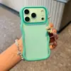 Funda para teléfono con tacto de piel para teléfono Apple 17 iphone16promax15/14 tpu translúcida vibrante ola grande
