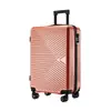 Maleta de Carrito Silenciosa Transfronteriza Maleta de Viaje de 20 pulgadas ABS Juego de Tres Piezas Maleta Grande de Capacidad para Viaje para Hombre Cremallera Maleta de Cabina para Mujer