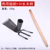 Rastrillo pequeño para desenterrar cacahuetes, limpiar terrenos, plantar, aflojar la tierra, uso agrícola, plantar flores, plantar verduras, rastrillo de púas para remover la tierra, jardinería, fabricante de herramientas para recoger en la playa