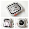Funda protectora de silicona aplicable para Apple Watch, carcasa de marco S8 Edge, iwatchS97865341se generación, carcasa blanda de media cubierta