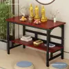 Gabinete de altar budista, mesa de adoración, soporte para tableta ancestral, altar simple moderno Feng Shui, uso doméstico, estilo chino nuevo