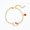Venda quente transfronteiriça Sanrio Cartoon Animação Pulseira de Jóias HelloKitty Simples All-match Light Luxury Jewelry Bracelet