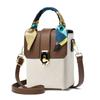 Bolso Pequeño Fresco y a la Moda de Mano para Mujer 2025 Nuevo Otoño e Invierno Ropa de Trabajo Versátil Bolso Cuadrado Pequeño Bolso Bandolera de un Solo Hombro