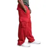 Moda Cruzada Deseo Primavera Otoño Tendencia Deportivos Casuales Multibolsillos Resistentes al Desgaste Ropa de Trabajo Versátil Pantalones de Pierna Recta Ropa para Hombre En Stock