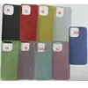 Funda para Teléfono Móvil Papel Brillante Adecuado para iPhone 17 Pro Max Color Sólido Apple 16 Pro Papel Brillante de Colores DIY 15