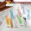 Mini Cuchillo de Utilidad de Dibujos Animados Personalizado para Diarios de Estudiantes de Primaria, Lindo Cuchillo de Utilidad de Resina, Venta al por Mayor Transfronteriza