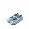 Sapatos Mary Jane com Laço Guyun para Mulheres 2026 Verão Sandálias Versáteis com Tira Elástica Sapatilhas Baixas para Mulheres