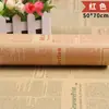 Periódico inglés vintage Papel kraft Papel kraft para ramo de periódico Materiales de embalaje de regalo Papel de envolver flores Papel de regalo Venta al por mayor