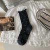 Calcetines de Verano Delgados Lindo Lazo Rizo Estilo Ballet Combinan con Todo para Exterior Calcetines de Media Caña para Mujer Calcetines de Algodón Apilados