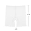 Shorts de Segurança para Mulheres, Leggings de Seda Gelada com Forro de Algodão Sem Costura na Virilha, Anti-Exposição, Não Enrola, Controle de Barriga, Shorts Levanta-Bumbum, Roupa Íntima Dois-em-Um