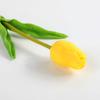 Fornecimento de Fábrica Criativo PU Mini Tulipa Decorações para Casa Enfeites Buquê Tulipa Artificial Simulação Transfronteiriça