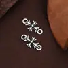 Colgante de Cruz Retro Europeo y Americano Desgastado Accesorios de Joyería de Aleación para Bricolaje Colgante de Collar Estilo Punk Personalizado