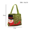 Decoración Navideña Bolsa de Dulces Bolsa para Libros Bolsa de Regalo Navideño Costura Hecha a Mano Bolsa de Regalo Navideño Nochebuena