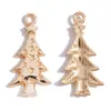 Pingente de Árvore de Natal Multicolorido DIY Acessórios de Joias de Liga Retro Pingente Decorativo para Colar Pulseira Venda Quente Transfronteiriça