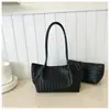 Bolso de Mano Tejido de Verano para Mujer 2026 Nuevo Estilo Mori Lindo Gran Capacidad Bolso de Viaje Bolso de Hombro Casual Elegante Bolso de Axila
