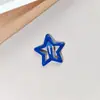 Grampo de cabelo em forma de estrela de dopamina y2k, grampo de franja lateral para cabelo quebrado, grampo de cabelo em forma de estrela de cinco pontas, grampo de cabelo fofo, faixa de cabelo, acessórios para cabelo