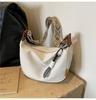 Saco de ombro de grande capacidade para mulheres 2024 novo saco casual para as axilas saco de viagem saco crossbody para mulheres de pano de oxford simples impermeável