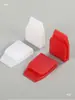 Estante de Papel Accesorios de Plástico, Conector de Rack de Exhibición Deslizable Invisible, Hebilla Deslizante Pequeña de ABS, Funda de Tubo de Acero Inoxidable Hebilla en Forma de U