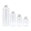 Botella de Rocío Puro Xumin Personalizada de 50-250ml con Tapa de Aluminio Botella Dispensadora de Agua Cosmética Pet para Tónico Cosmético