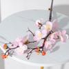 Simulación flor de ciruelo de invierno estilo chino nuevo hogar hotel boda estudio accesorios de decoración de flores falsas de alta gama flor de ciruelo flor de durazno