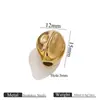 Aço Inoxidável Banhado a Ouro 18K Irregular Forma Especial Perfurado Contas DIY Pulseira Colar Brincos Acessórios de Joias Atacado