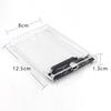 Caixa de disco rígido transparente 2.0 2,5 polegadas porta serial SATA SSD de estado sólido mecânico USB 2.0 tampa deslizante 2.0 transparente