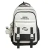 Mochila para estudiante de secundaria transfronteriza, nuevo modelo 2026, gran capacidad, simple y elegante, mochila para estudiante universitario, mochila casual de viaje